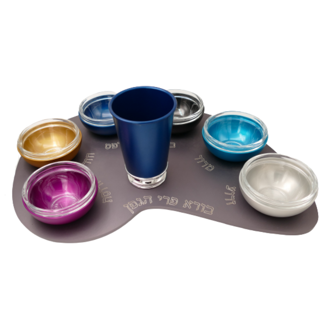 Seder Plate for Passover - Colorful