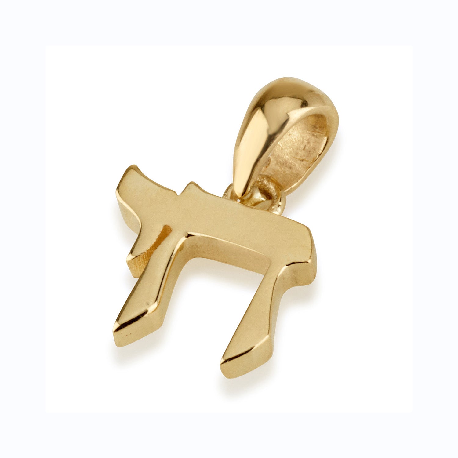 14k Gold Chai Pendant / Necklace Charm