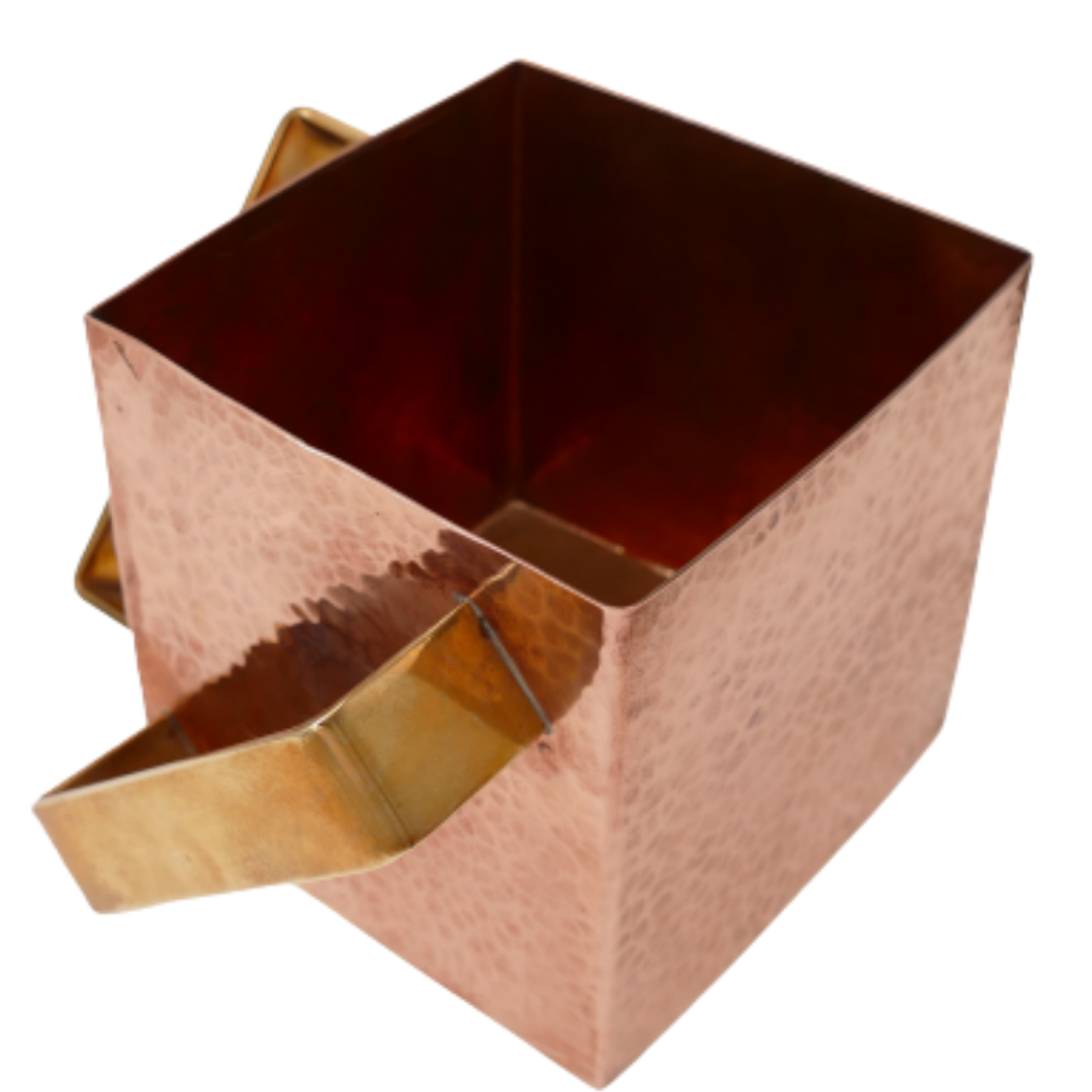 Square Copper Natla Washing Cup