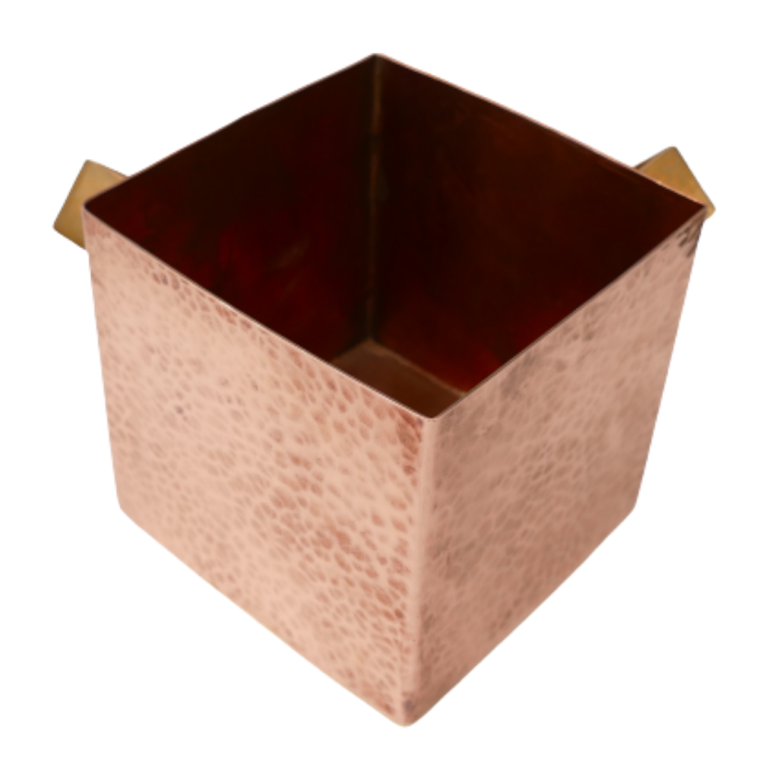 Square Copper Natla Washing Cup