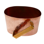 Oval Copper Natla Washing Cup