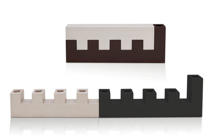 Modern Colorful Travel Menorah