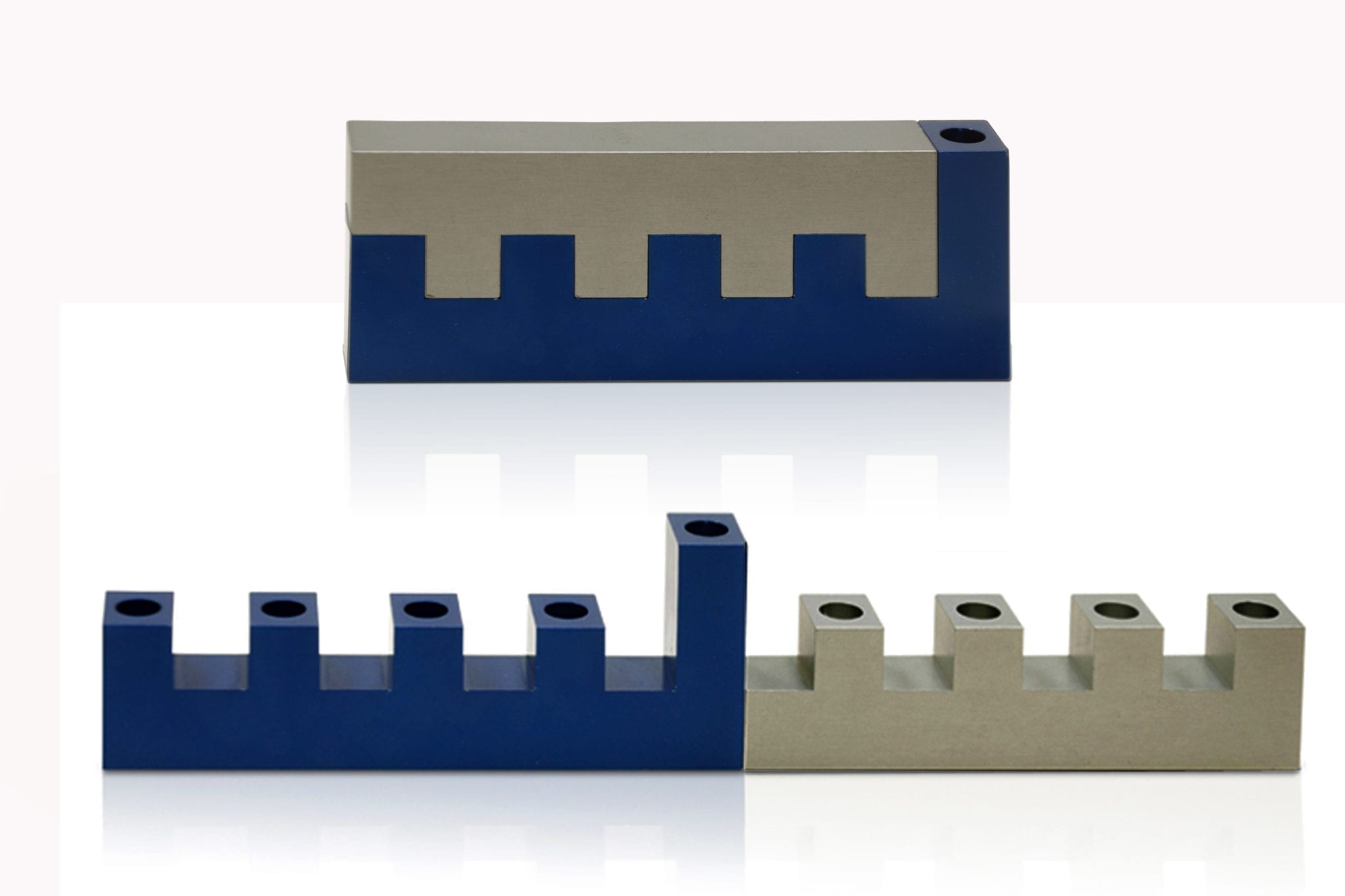 Modern Colorful Travel Menorah