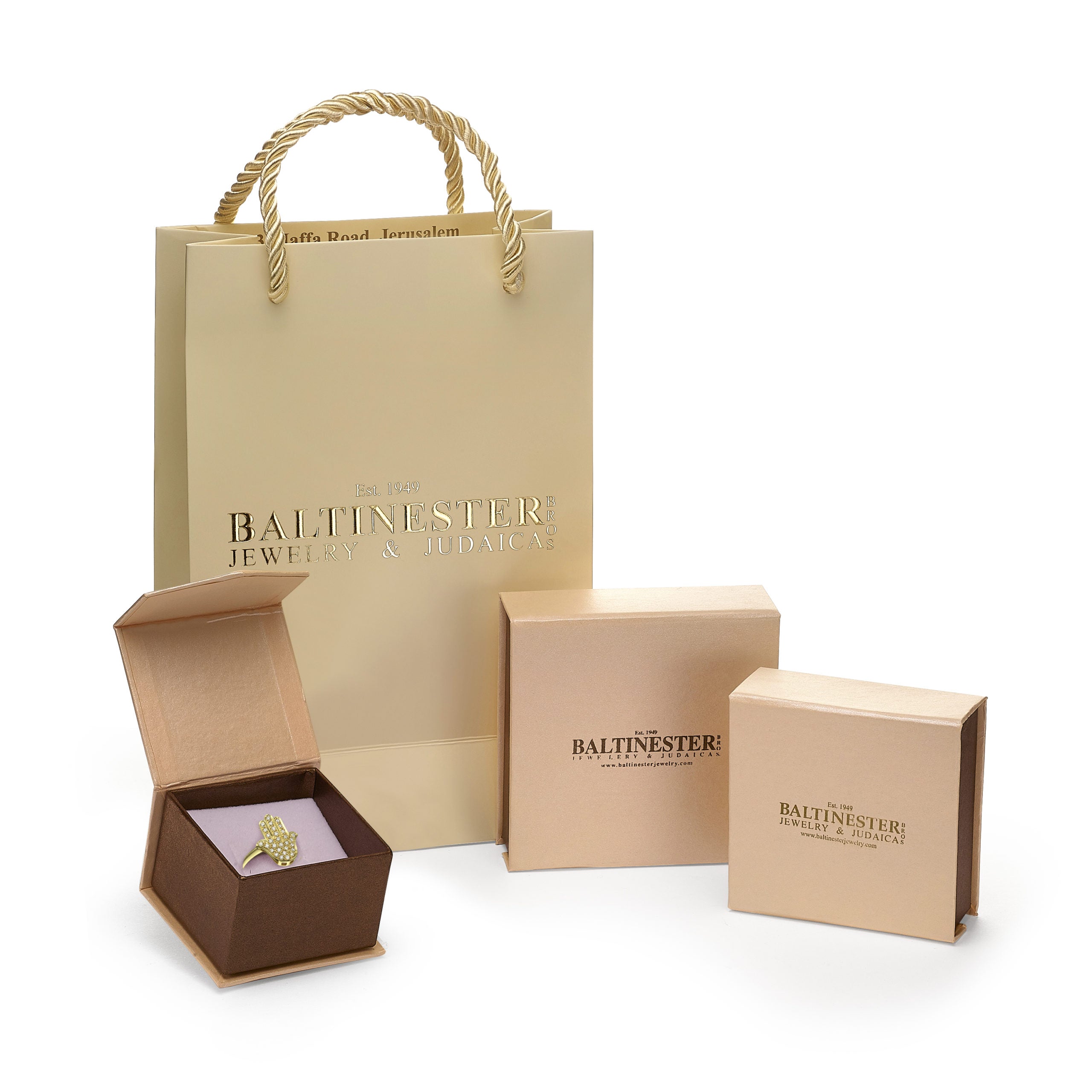 14k Yellow Gold Wide Filigree Ring