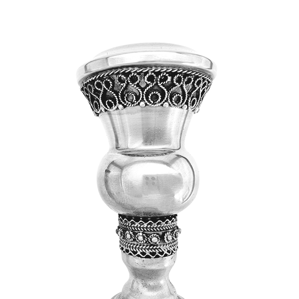 Sterling Silver Tall Classic Candlesticks