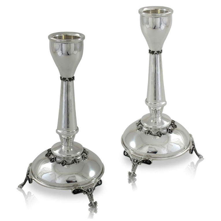 Chaya Sterling Silver Candlesticks