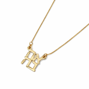 Ahava Love Necklace in Gold Plated Silver