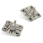 Oxidized Sterling Silver Dreidel