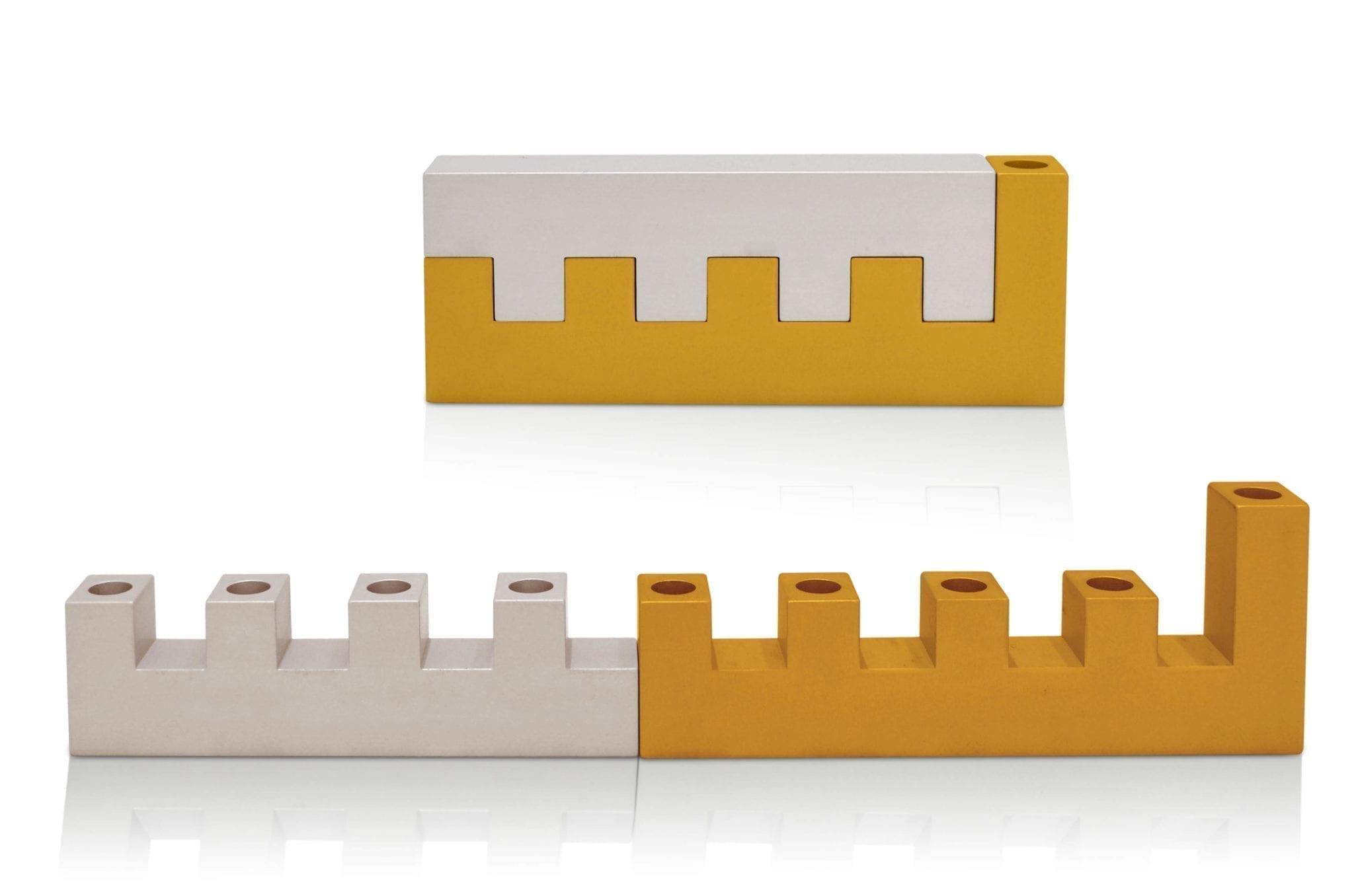 Modern Colorful Travel Menorah