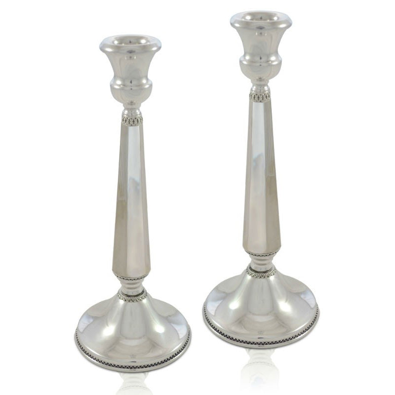 Hadassah Traditional Sterling Silver Candlesticks