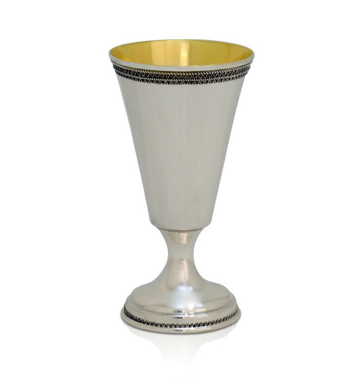 Hillel Sterling Silver Kiddush Cup