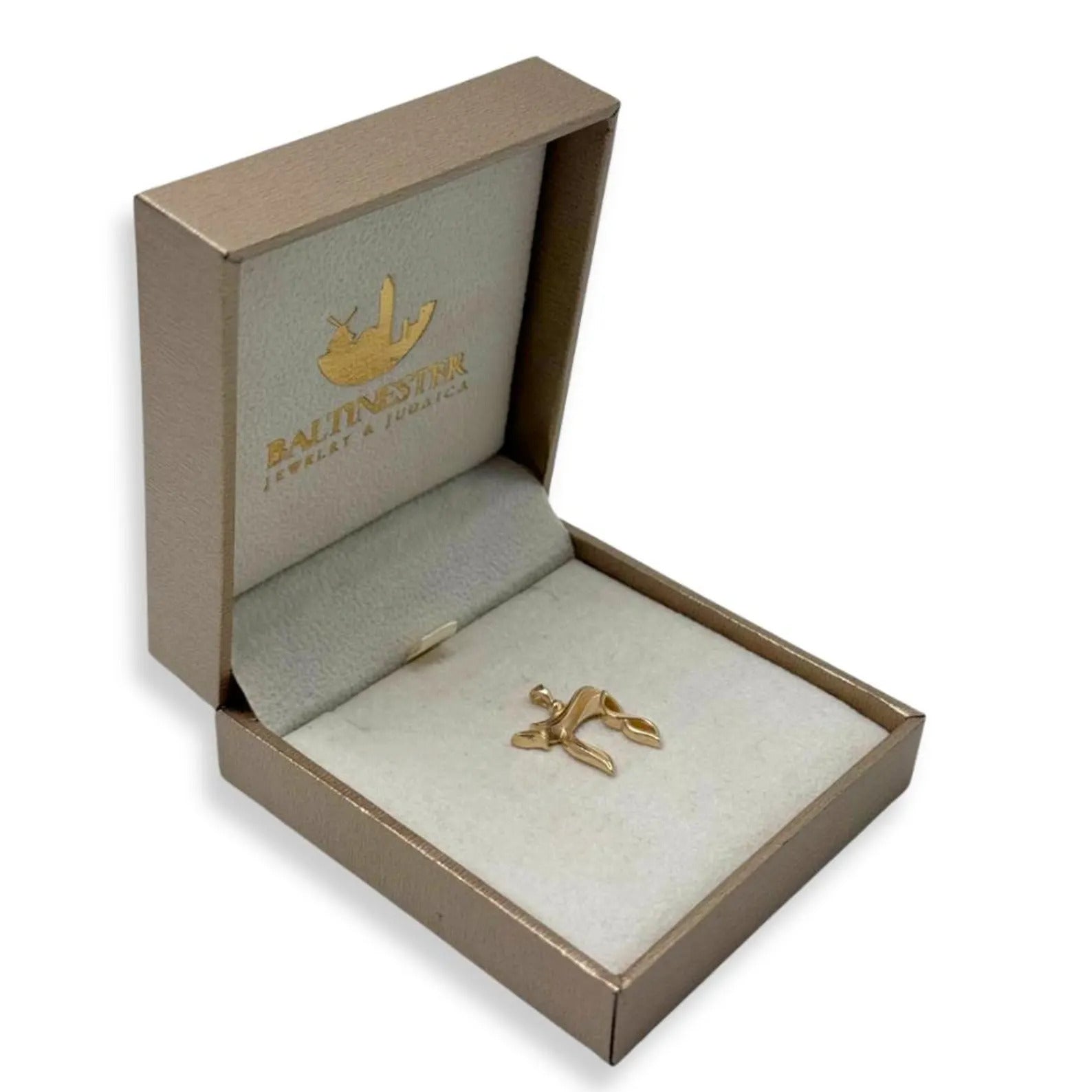 Designer Chai Pendant in 14K Gold