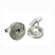 Vintage Israeli Phone Token Cufflinks