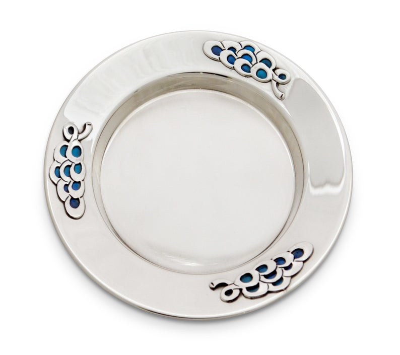 Kiddush Cup - Hoshea Enameled Silver