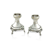 Sterling Silver Candlesticks with Custom Legs