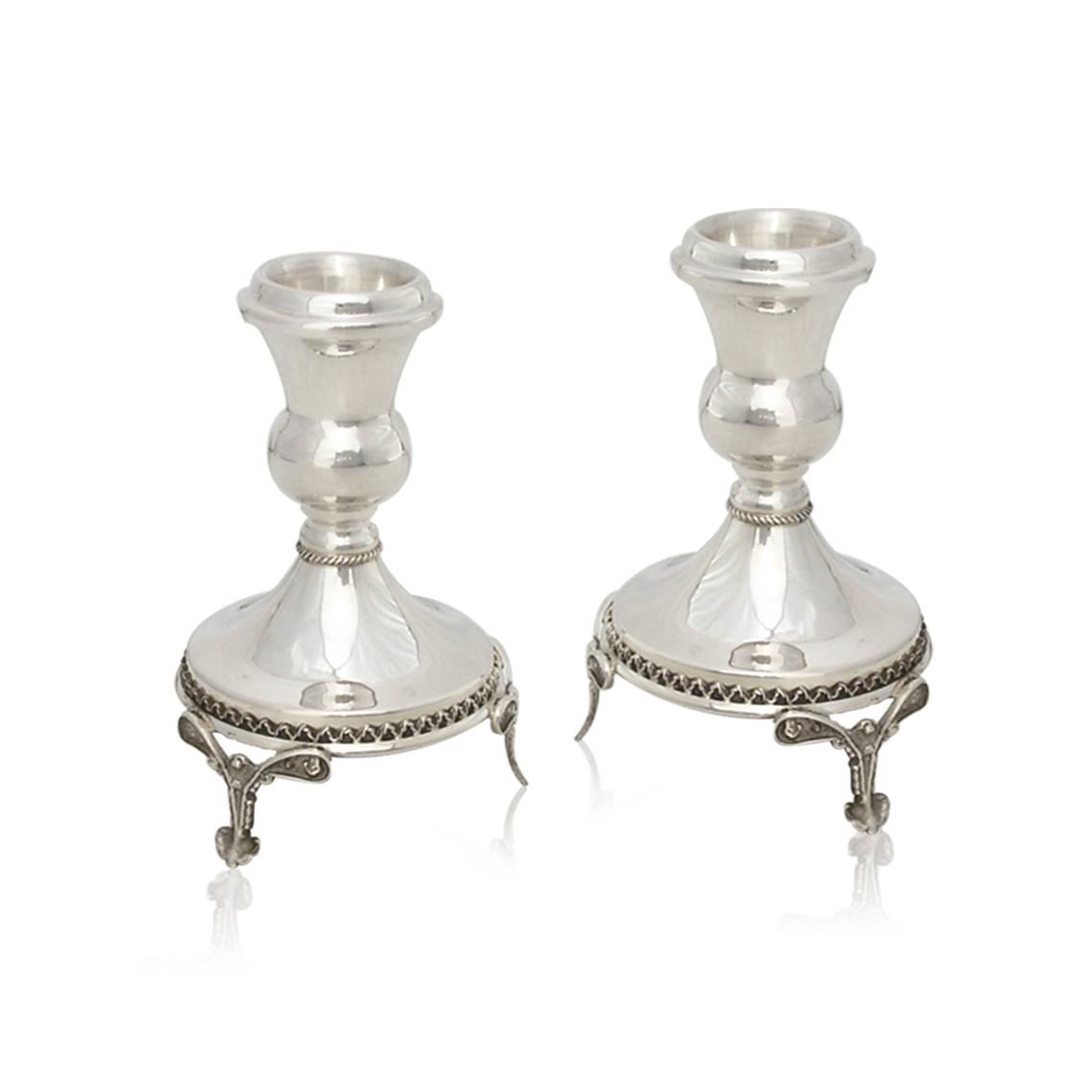 Classic Liat Mini Sterling Silver Candlesticks