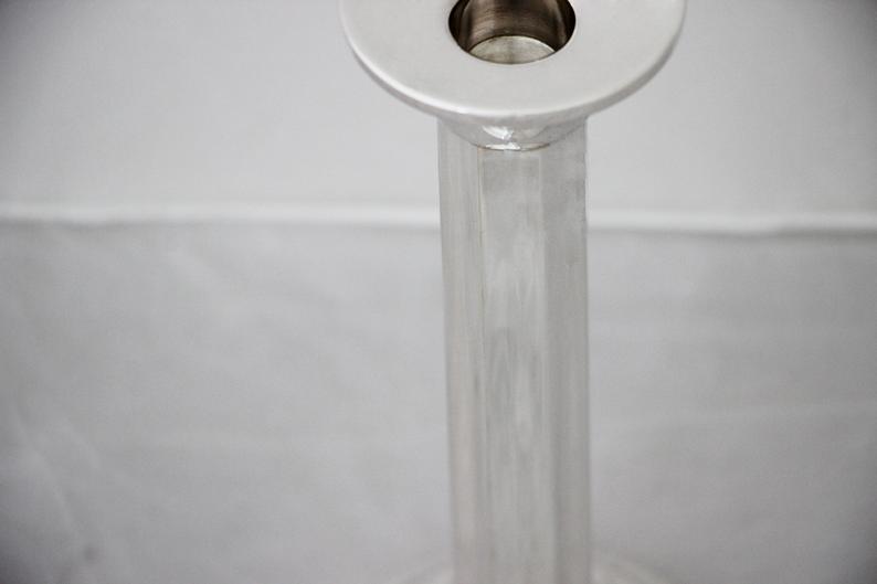 Timna Sterling Silver Candlesticks