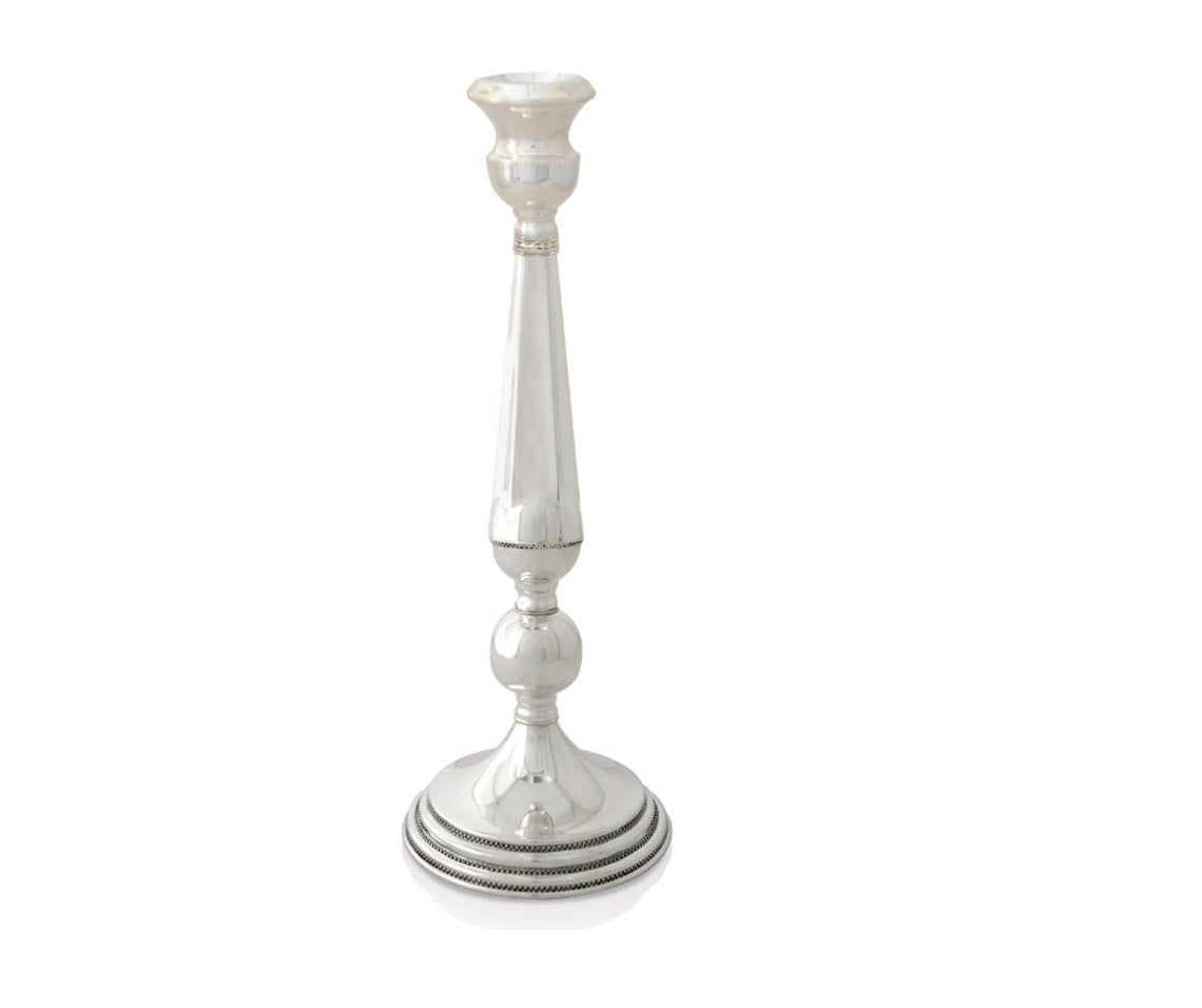 Maytal Sterling Silver Stately Candlesticks