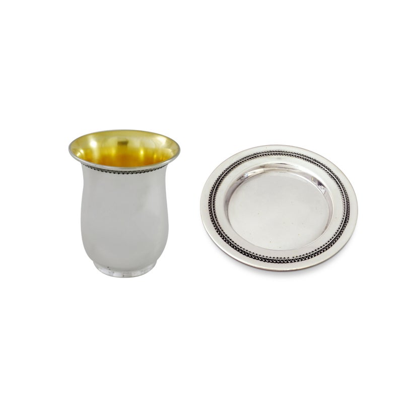 Avraham Sterling Silver Kiddush Cup