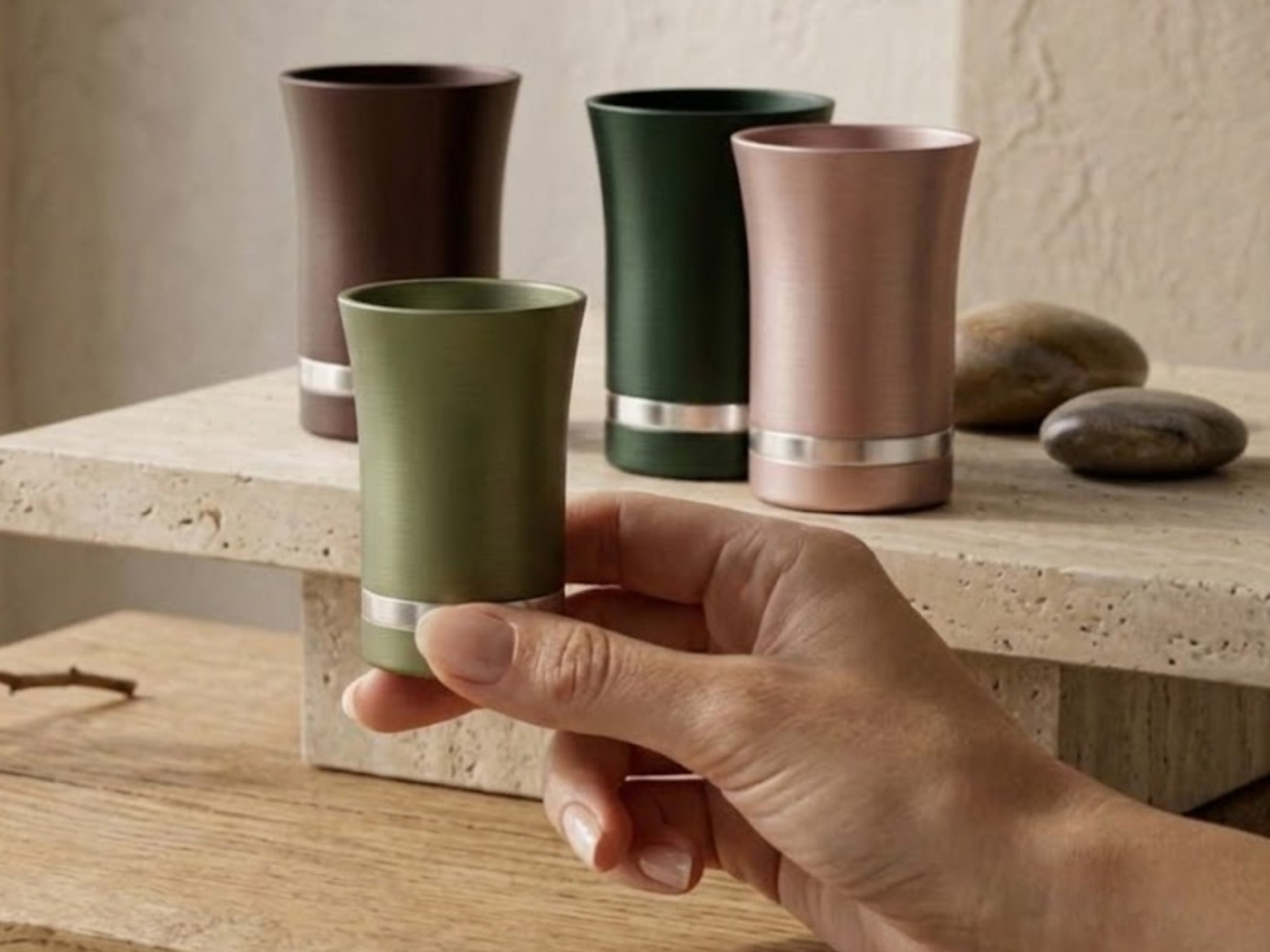 Modern-Style Small Kiddush Cup