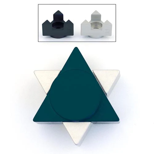 Magen David Travel Candle Holders