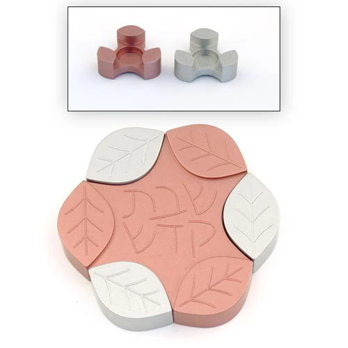 Travel-Size Small Leaves Candle Holders