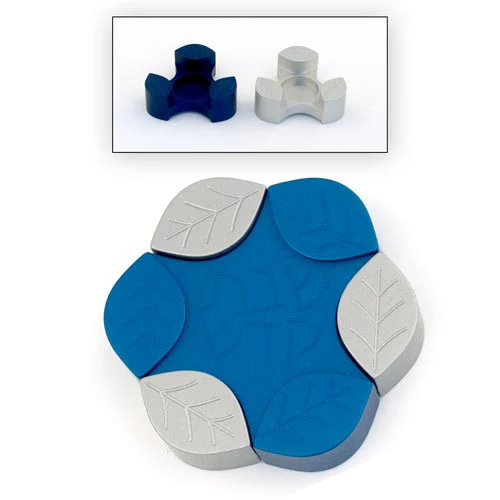 Travel-Size Small Leaves Candle Holders