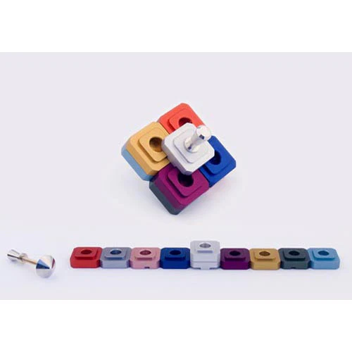 Dreidel Design Menorah for Travel
