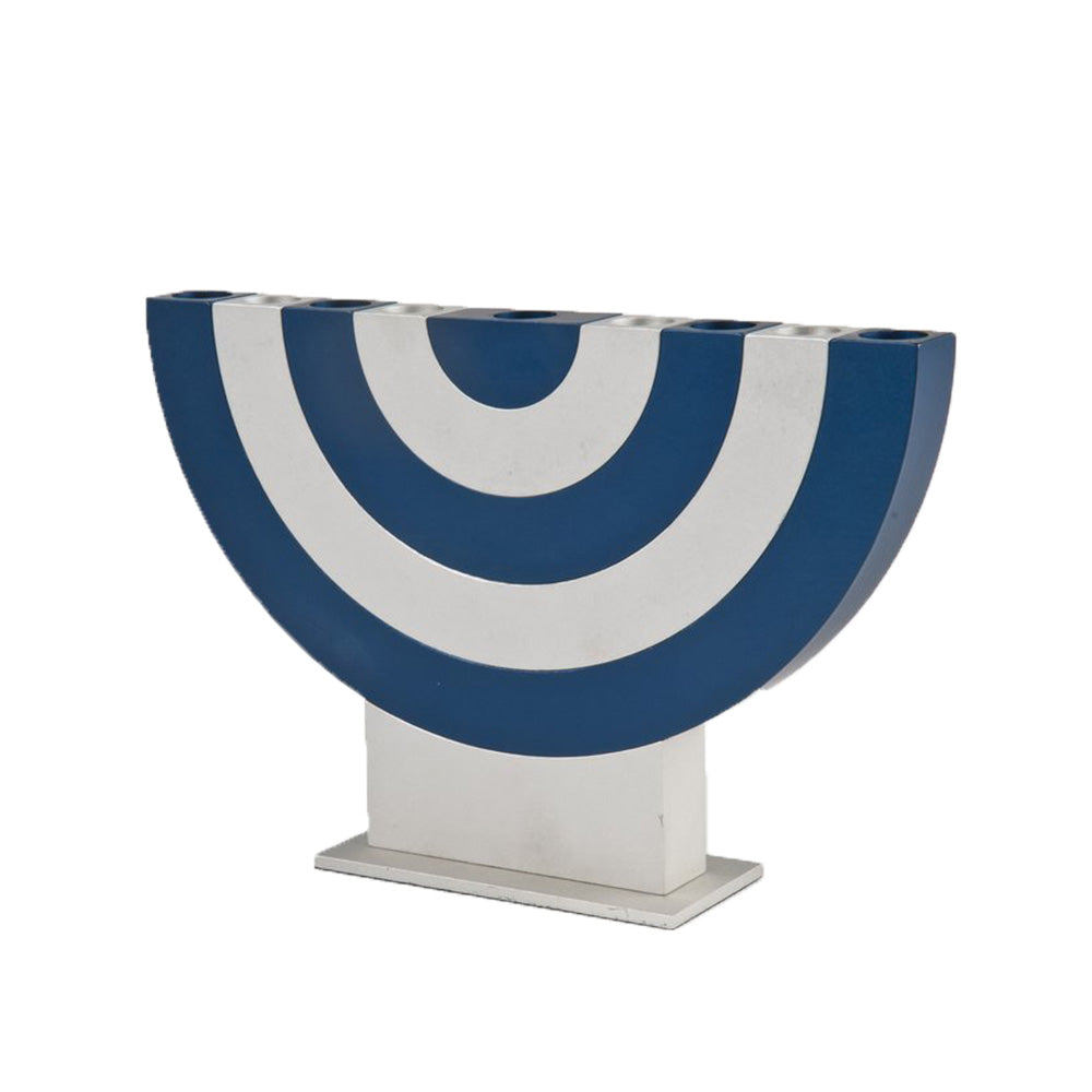 Anodized Aluminum Arch Chanukah Menorah
