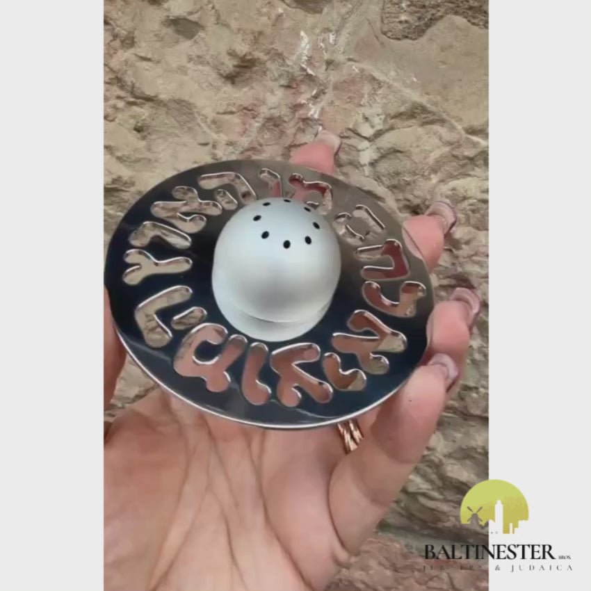 Load video: Jewish Salt Shaker - Judaica