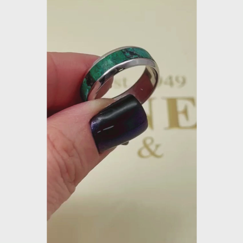 Load video: Eilat Stone Ring in 14K Gold