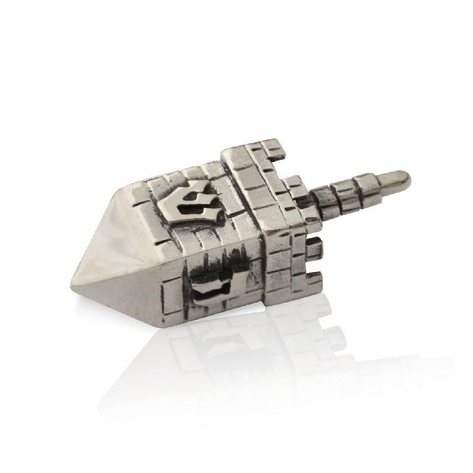 Rachav Hanukkah Sterling Silver Dreidel