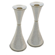 Rachel Sterling Silver Candlesticks With Tray