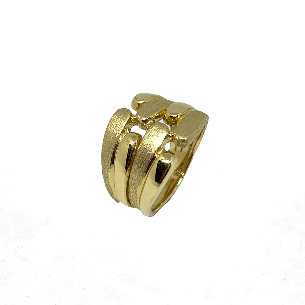 Gold Israeli Ring - 14k Gold Sabra Ring