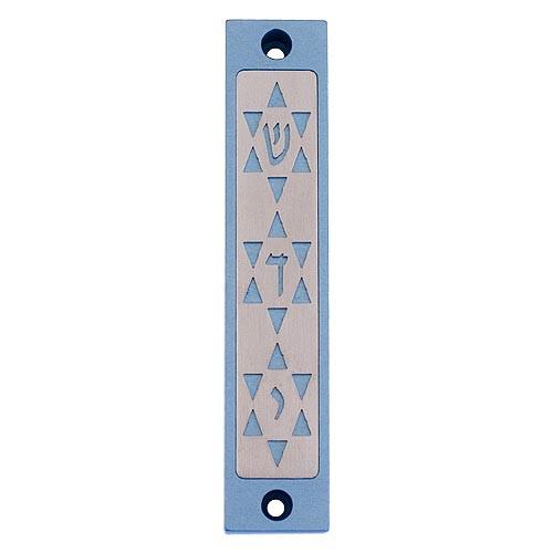 Three Stars Shaddai Mezuzah