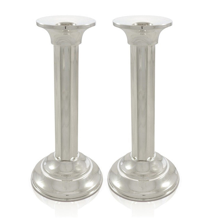 Timna Sterling Silver Candlesticks