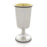 Zevulen Polished Sterling Silver Kiddush Cup