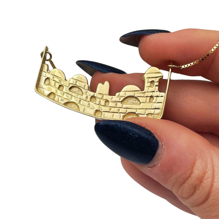 Jerusalem Necklace in 14K Gold