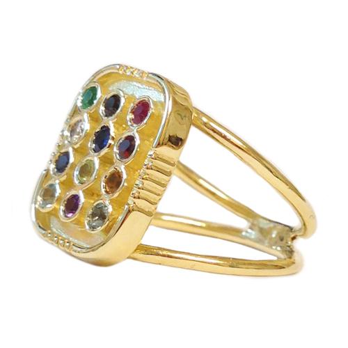 14k Gold Hoshen Ring - Baltinester Jewelry