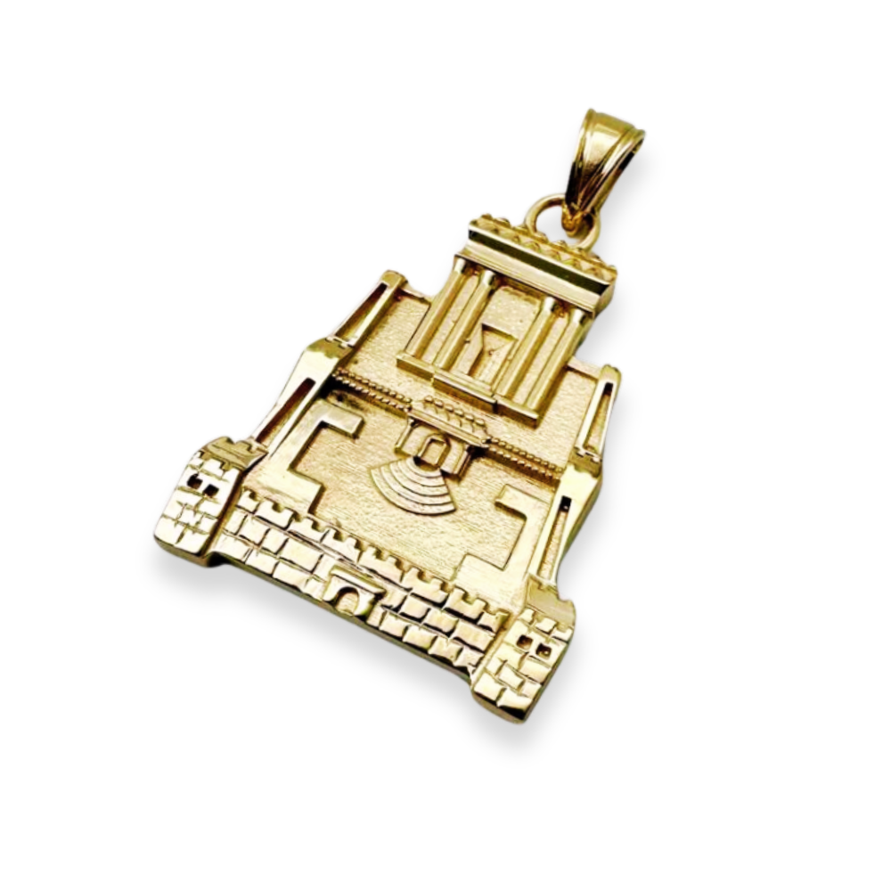 Holy Temple Necklace in 14K Gold