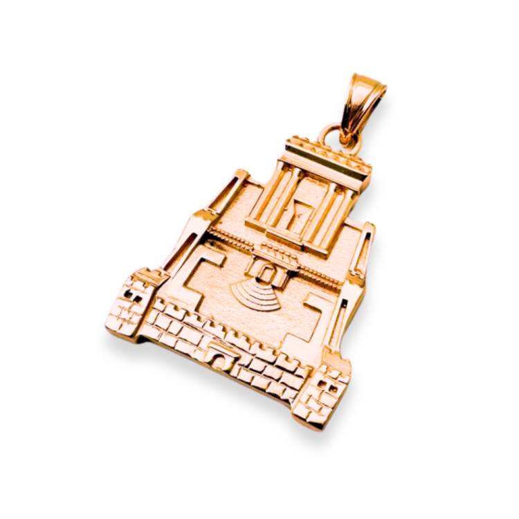 Holy Temple Necklace in 14K Gold