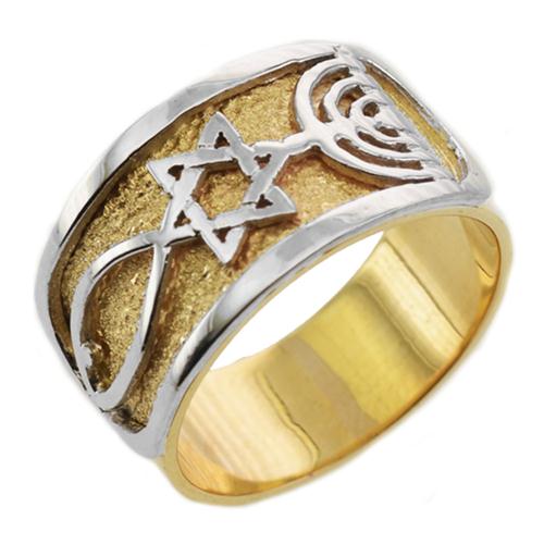 Star of david ring