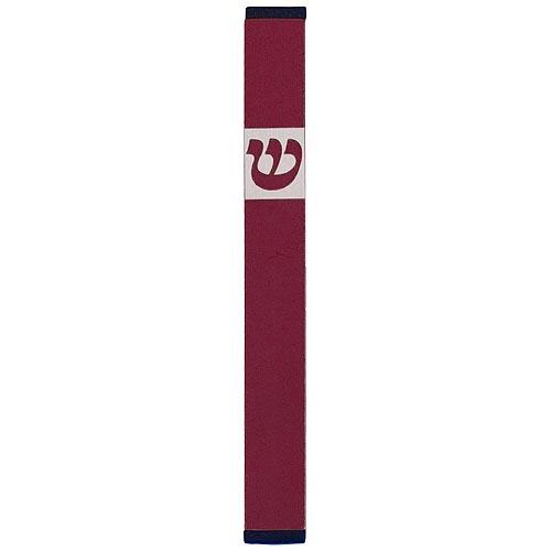 Traditional Rectangle Shin Mezuzah (Medium) - Baltinester Jewelry