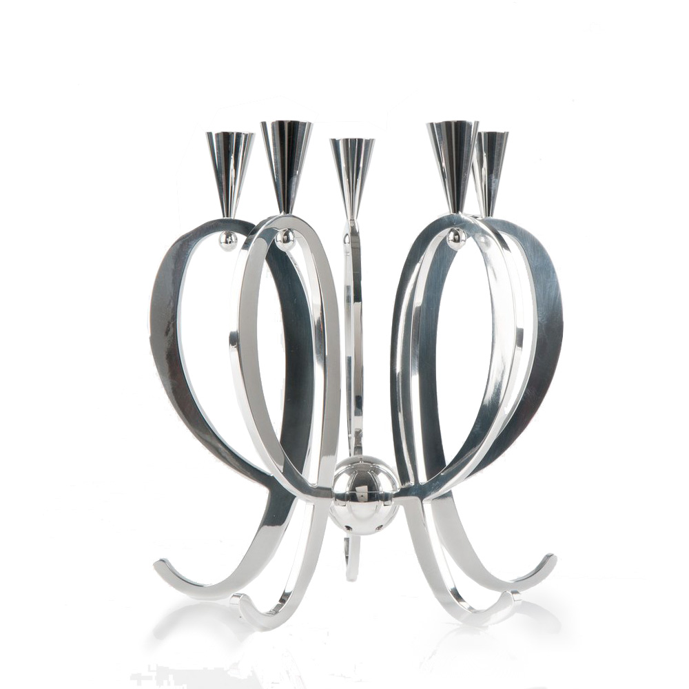 Shiny Expandable Family Candelabra - Baltinester Jewelry