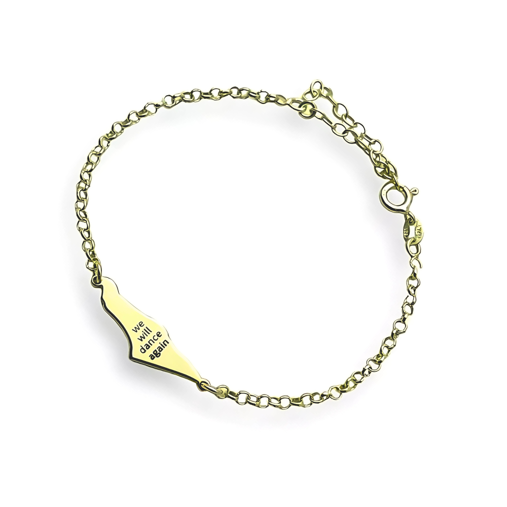 We Will Dance Again - 14K Gold Bracelet for October 7 Memory